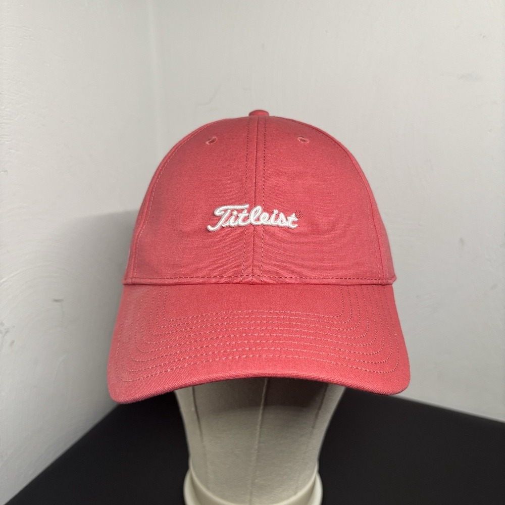 Titleist Nantucket Adjustable Golf Hat Cap Island Red / White Adjustable Unisex‎